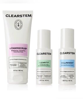 CLEARSTEM Blackhead Dissolver Trio set NEW